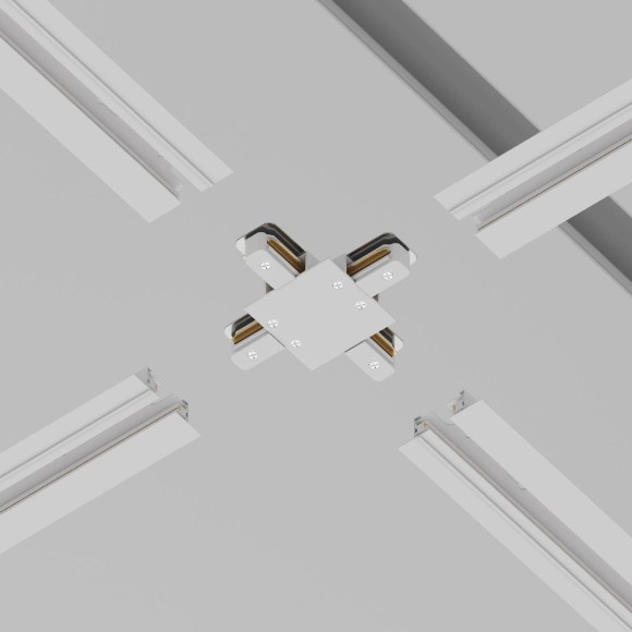 Коннектор X-образный Maytoni Accessories for tracks TRA002CX-11W