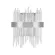 Настенный светильник Natali Kovaltseva Tempio LED LAMPS 81119/1W, Хром, Прозрачный, От теплого до холодного, декоративные элементы крупным планом