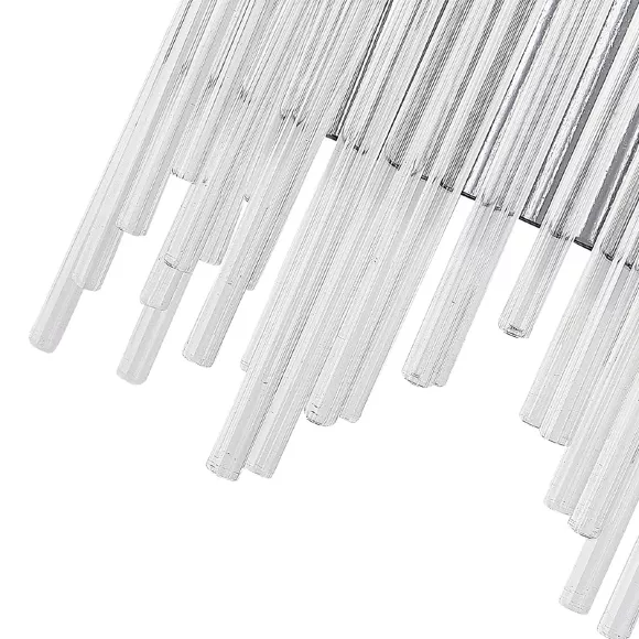 Настенный светильник Natali Kovaltseva Tempio LED LAMPS 81119/1W, Хром, Прозрачный, От теплого до холодного, крупный план Настенный светильник Natali Kovaltseva Tempio LED LAMPS 81119/1W, Хром, Прозрачный, От теплого до холодного, крупный план