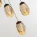 Подвесной светильник Delight Collection MD25090022-3A matt black/champagne, декоративные элементы крупным планом