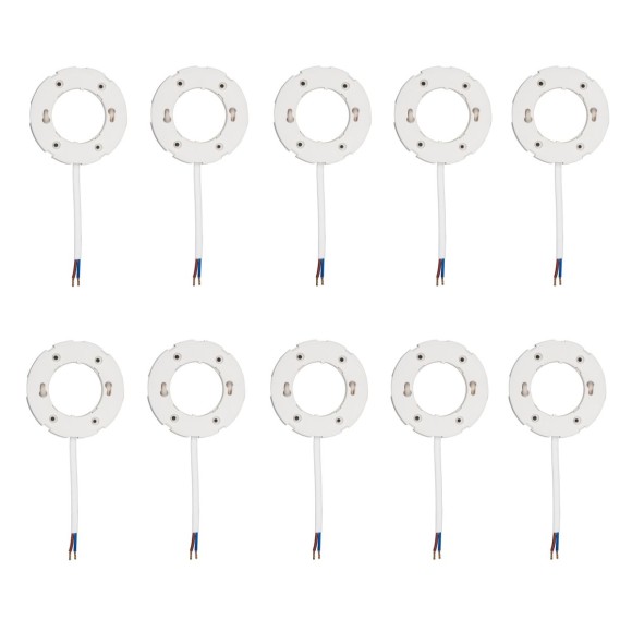 Патрон (10 шт.) Uniel ULH-GX53-Plastic-10cm SET10 POLYBAG UL-00012957