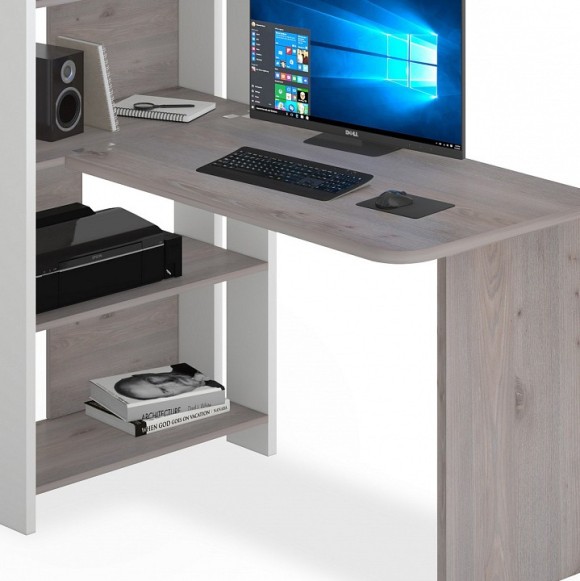 Стол компьютерный Домино Lite СТЛ-ОВ+С100Р MER_STL-OV-S100RPryam_bez_tumby_BEN