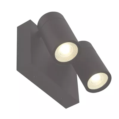 Уличный настенный светильник General Астрал GWL-2MR16-GU10-R-IP65 662743