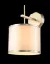 Бра Crystal Lux Sergio AP1 Gold, Модерн, Бежевый