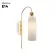 Бра Maytoni Antic MOD302WL-01W, Золото, Белый, Металл