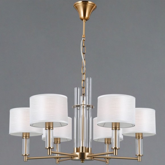 Подвесная люстра Illumico IL0755-6PSQ-25 BRASS GENOA