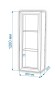 Тумба-витрина Нобиле ПНВ-ФС MER_PNV-FS-SHKo