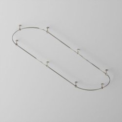 Основание Short для трековых светильников Maytoni Technical Flarity TFC-Flar-S01-PT