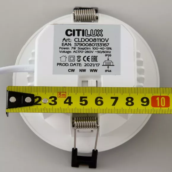 Встраиваемый светильник Citilux Акви CLD008110V Встраиваемый светильник Citilux Акви CLD008110V