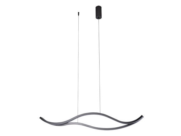 Подвесная светодиодная люстра Newport 15000 15205N/S grafit black