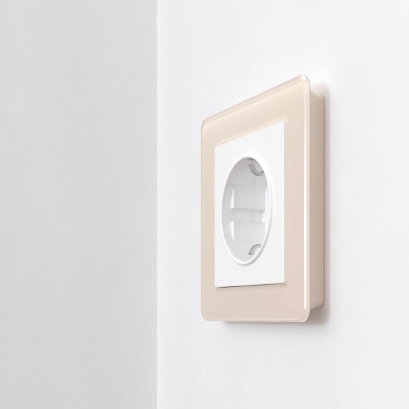 Рамка на 1 пост Werkel Acrylic айвори 4690389186271 W0012743