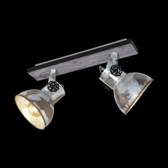 Спот Eglo Barnstaple 49649, E27, 80W, серый