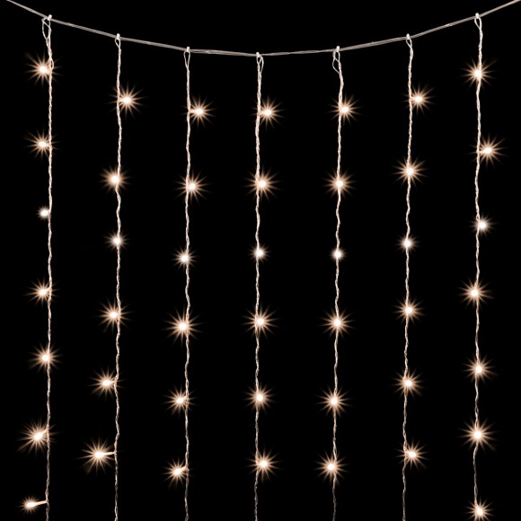 Гирлянда Занавес облегченный Laitcom (LTC) PCL600NOTBLW-10-2WW