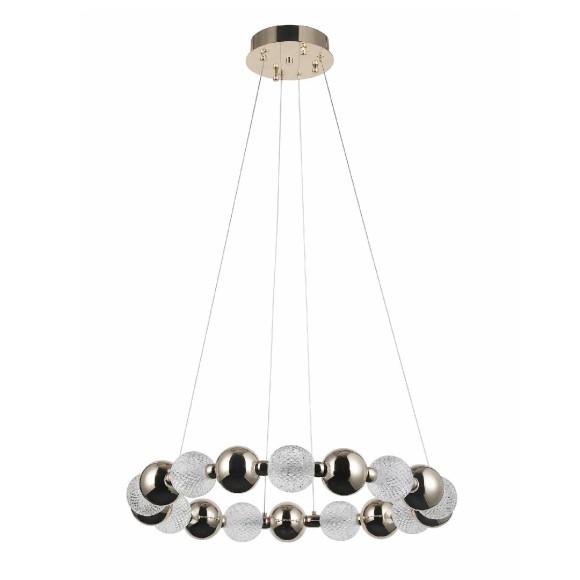 Подвесная светодиодная люстра Modelux MS.8012.600 GD