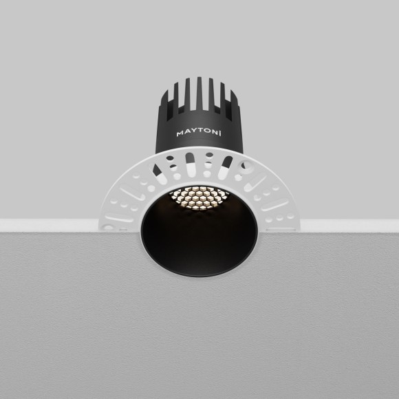 Встраиваемый светильник Maytoni Dip DL120-10W-4K-TRS-B