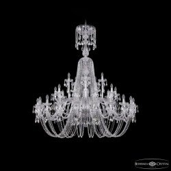 Подвесная люстра Bohemia Ivele Crystal 1402/20+10+5/530/XL-165 Ni