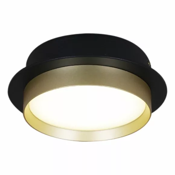 Встраиваемый светильник Reluce 53005-9.0-001RLD GX53 BK+GD, Черный, Золото, Алюминий, крепление Встраиваемый светильник Reluce 53005-9.0-001RLD GX53 BK+GD, Черный, Золото, Алюминий, крепление