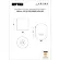 Накладной светильник iLedex Metrica 108-7W-D80-3000K-24DG-WH