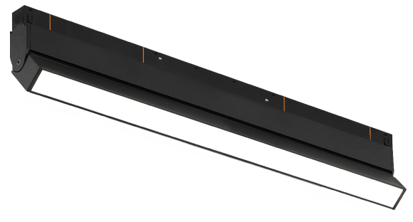 Трековый магнитный светильник iLedex Vision 4822-004-L602-24W-110DG-3000K-BK