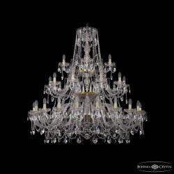Подвесная люстра Bohemia Ivele Crystal 1411/20+10+5/460/3d G