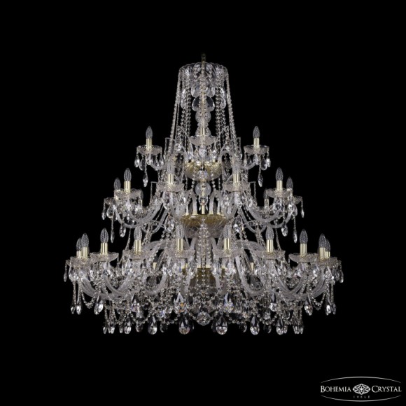 Подвесная люстра Bohemia Ivele Crystal 1411/20+10+5/460/3d G