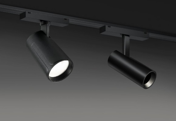 Трековый магнитный светильник iLedex Vision 4825-048-D60-10W-36DG-4000K-BK