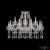 Подвесная люстра Bohemia Ivele Crystal 1413/10+5/300 G