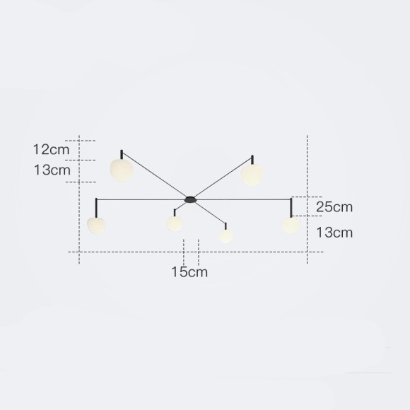 Потолочная люстра ImperiumLoft Rangel 213692-26