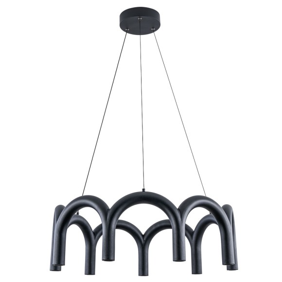 Подвесная светодиодная люстра Arte Lamp Warhol A3258LM-45BK