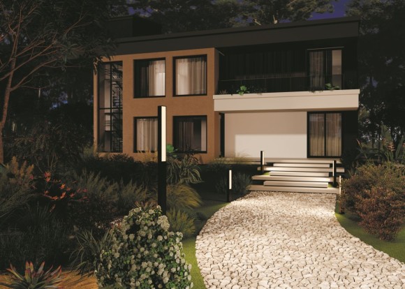 Ландшафтный светильник Maytoni Blitz O470FL-L20GF3K