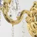 Бра Bohemia Ivele Crystal AL7901B10/1/175 A G, Золото, Металл, Классика стиль, декоративные элементы крупным планом