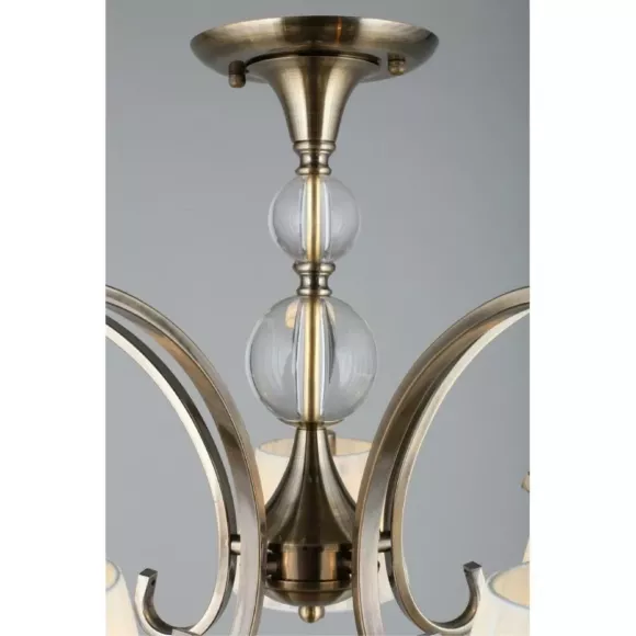 Потолочная люстра Omnilux Laveno OML-56103-05, Модерн, Бронза Потолочная люстра Omnilux Laveno OML-56103-05, Модерн, Бронза