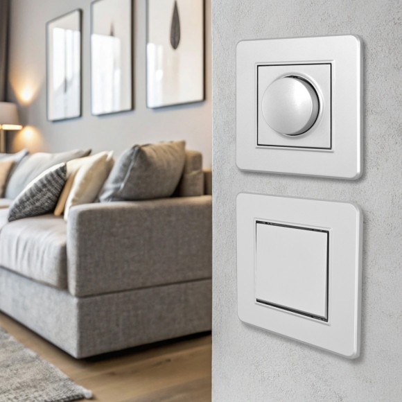 Выключатель одноклавишный Arte Milano SET16-1-30-1 silver