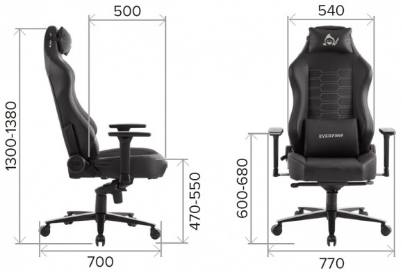 Кресло игровое Blackshot EVP_569498