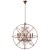 Подвесная люстра LOFT IT Foucaults orb crystal Loft1897/8