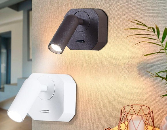 Светодиодный спот Ambrella Light Wall FW282, LED, 3W, белый