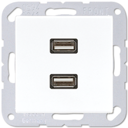 Розетка USB Jung MAA1153WW