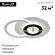 Потолочная люстра Escada Antlia 10269/3LED, Белый, От теплого до холодного, Металл