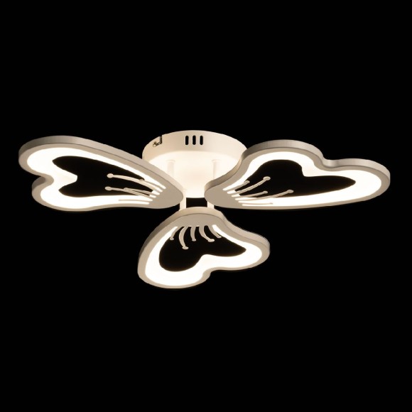 Потолочная светодиодная люстра с пультом управления De Markt Мадлен 424019003