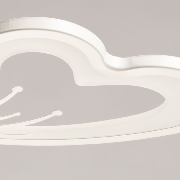 Потолочная светодиодная люстра с пультом управления De Markt Мадлен 424019003