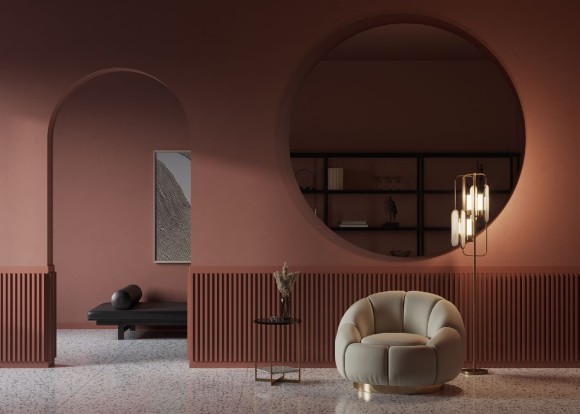 Торшер Maytoni Marmo MOD099FL-02G