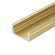 Профиль Arlight LINE-1708-2000 ANOD GOLD 039987