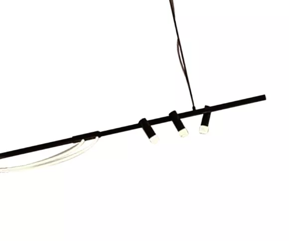 Подвесная люстра Kink Light Кайли 08039-180A,19, Черный, Белый, Нейтральный белый Подвесная люстра Kink Light Кайли 08039-180A,19, Черный, Белый, Нейтральный белый