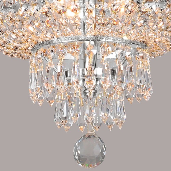 Потолочная люстра Illumico IL8775-16C-30 CR BK