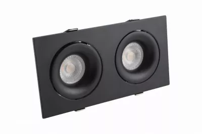 Встраиваемый светильник Denkirs Roto DK2122-BK