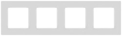 Рамка на 4 поста Эра Классик 12-5204-01 Б0067730