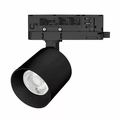 Трековый трехфазный светильник Arlight LGD-DYKE-4TR-R75-16W Day4000 (BK, 20 deg, 230V) 052133