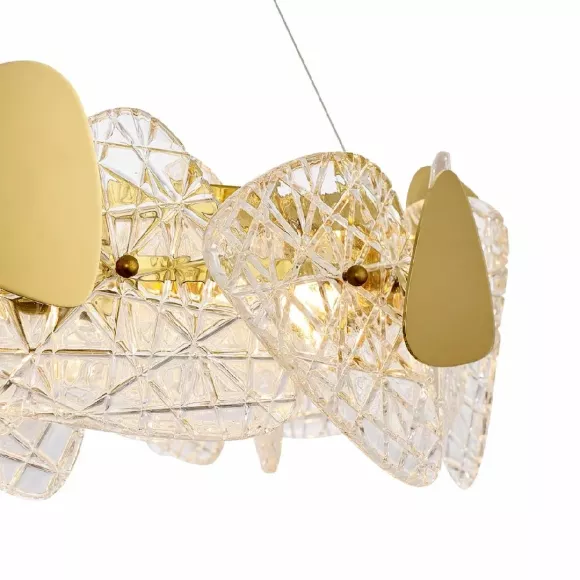Подвесная люстра Lumion Queeny 6582/6, Дизайнерский, Золото