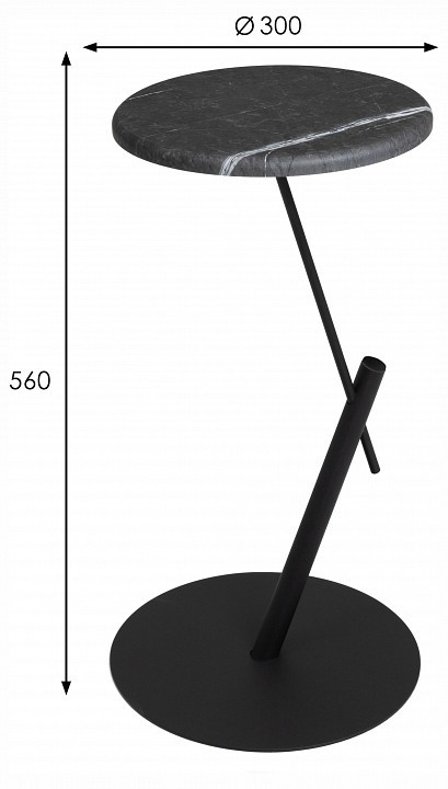 Стол придиванный МеталлАрт М015 ML_4673750200738