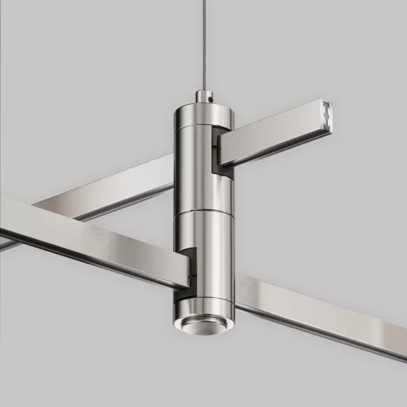 Подвес тросовый двойной Maytoni Flarity TRA157SW-D1-PT, Серебро, Алюминий